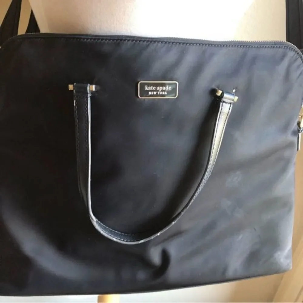 Kate Spade Rehab fixer upper nylon laptop bag